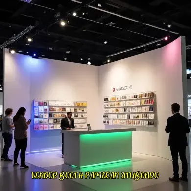 Vendor Booth Pameran Situbondo